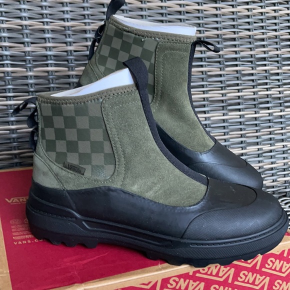 Vans Colfax Boot Suede Grape Leaf/Black WMNS - Picture 6 of 16